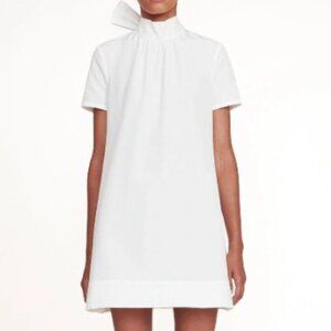 Staud Ilana Bow Minidress